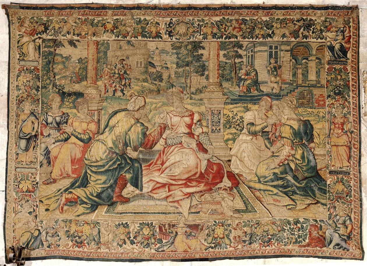 Marco Antonio e Cleopatra - arazzo